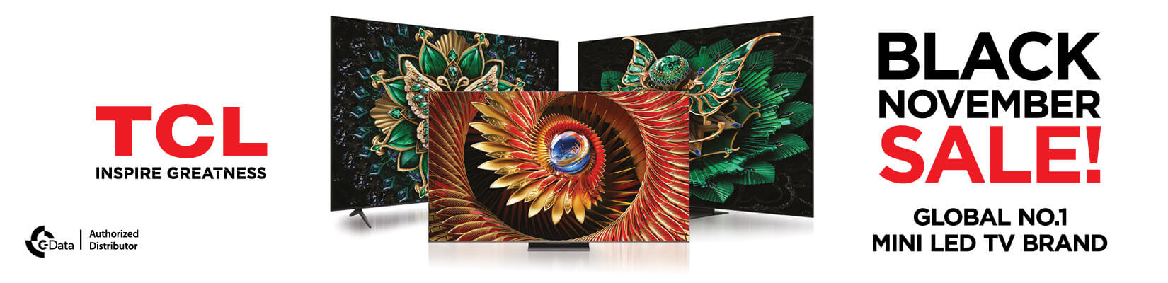 מבצע BlackFriday על מסכים מבית TCL