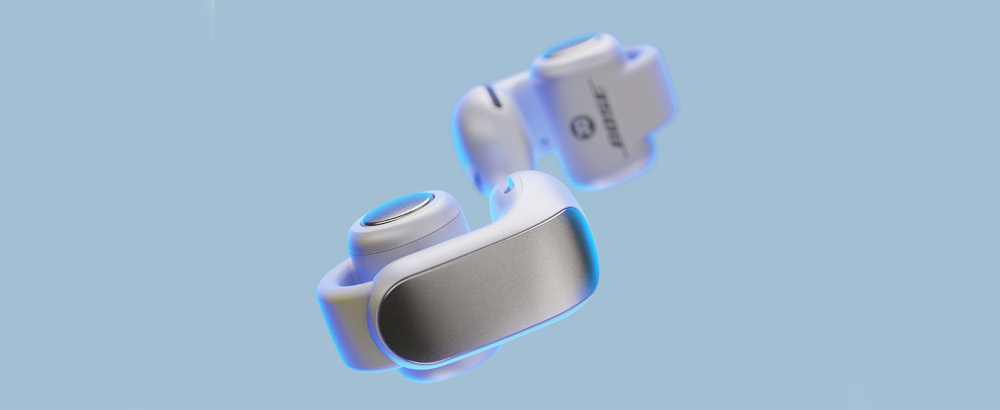 אוזניות אלחוטיות דגם Ultra Open Earbuds TWS מבית BOSEאוזניות אלחוטיות דגם Ultra Open Earbuds TWS מבית BOSE