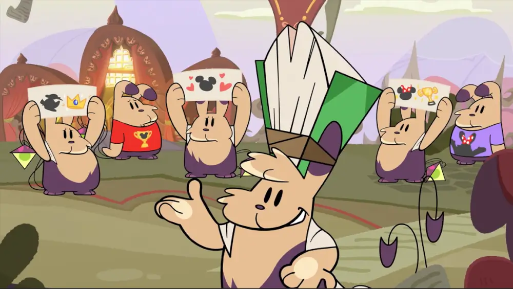 Disney Illusion Island Starring  הפכו לסרט מצויר אמיתי