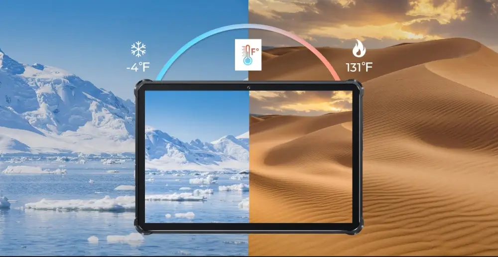 טאבלט מוקשח 10.1 RT7 4G 8+256 עמיד