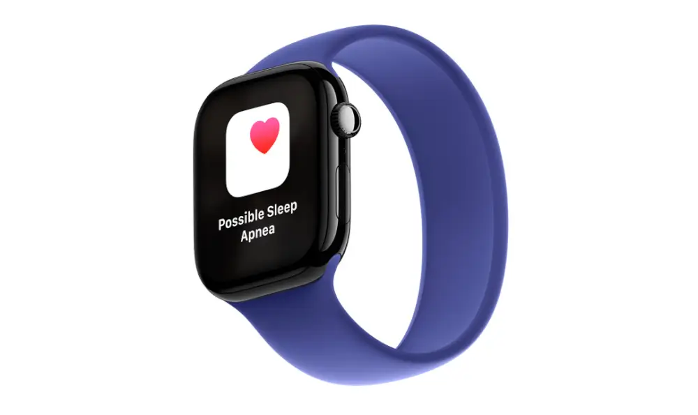 Watch Series 10 GPS 42mm Denim Sport  קבלת התראות בריאות