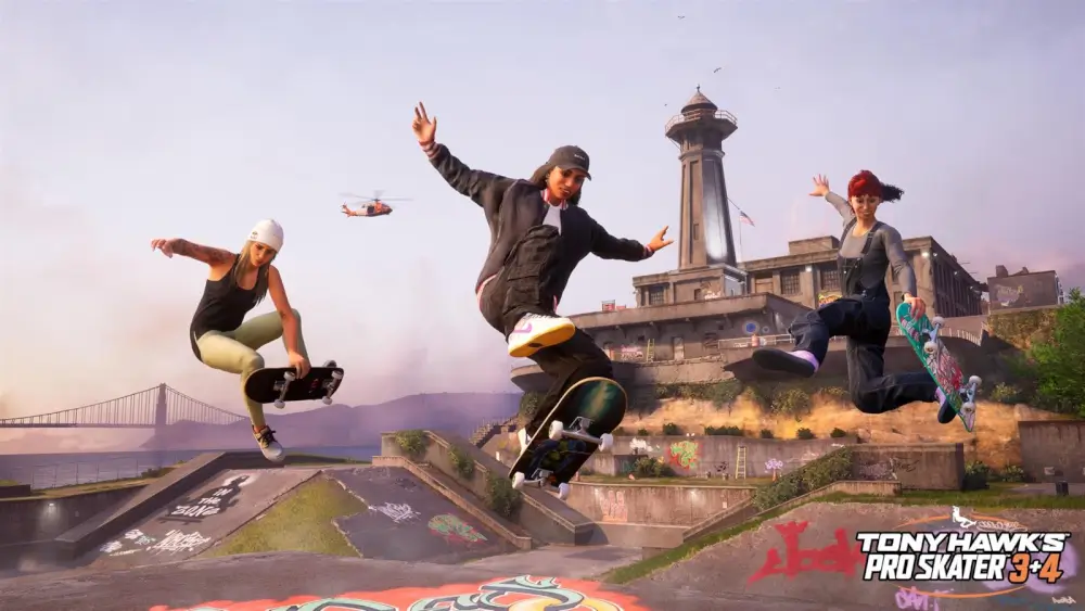 Tony Hawk’s Pro Skater 3 + 4  חבורת סקייטרים