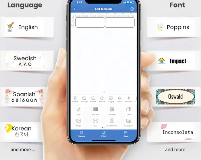 Niimbot app easy to use
