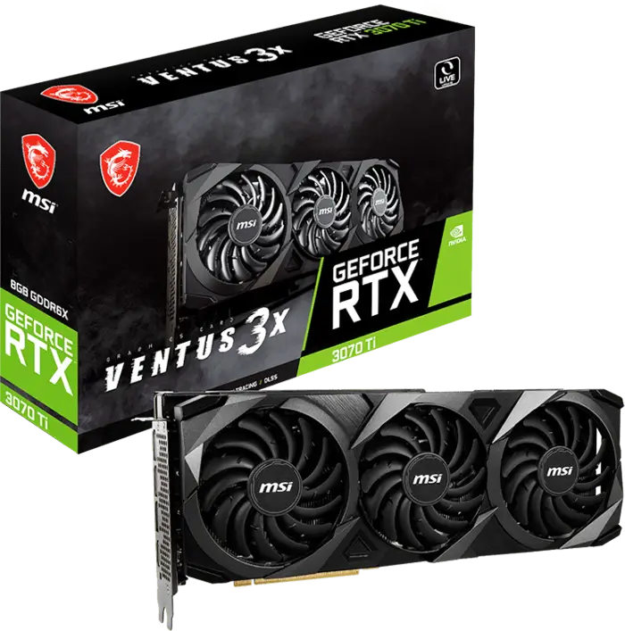 GeForce RTX 3070 Ti VENTUS 3X 8G OC