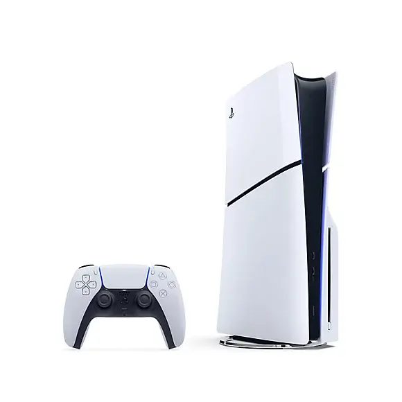 קונסולה לבנה Playstation 5 Slim 1TB Blu-Ray + Call of Duty: Black Ops 6 מבית Sony