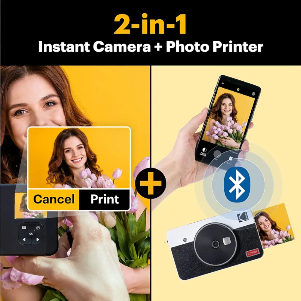 2 in 1 Camera Printer