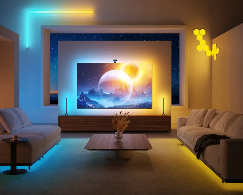 Envisual TV Backlight T2 עם מצלמה כפולה