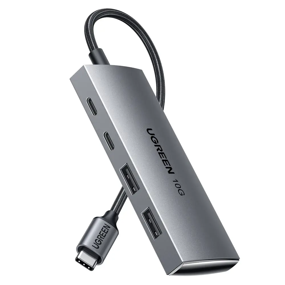 CM480-30758 עשוי אלומיניום קשיח מפצל Type C עם 4 חיבורים