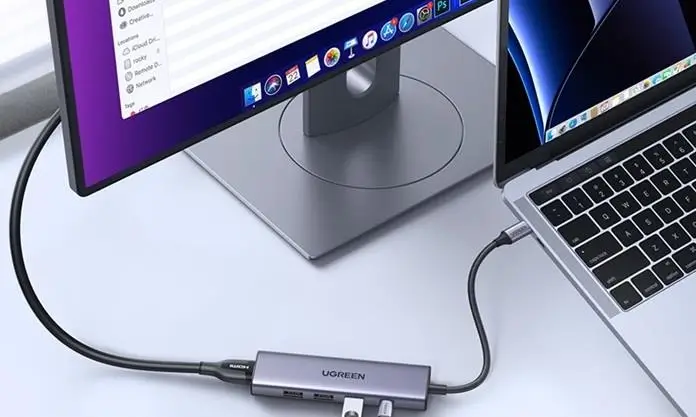 תחנת עגינה 100W PD 4K 30Hz HDMI תצוגה חדה וברורה