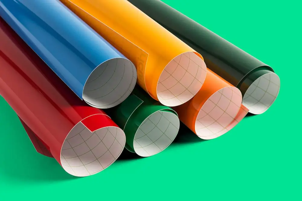Color options Vinyl Sampler brights