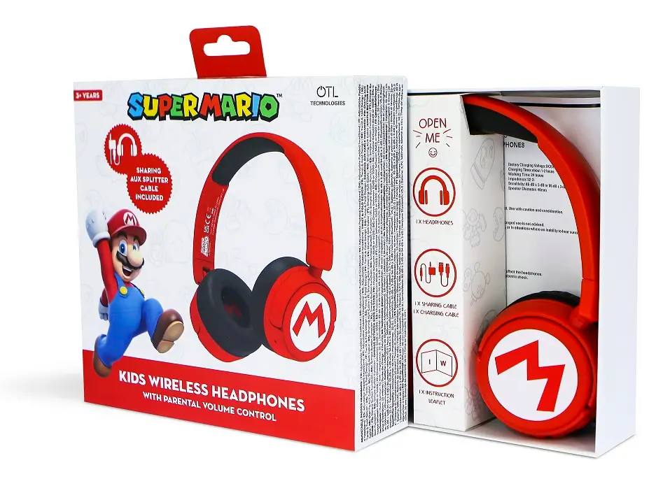 אוזניות קשת Super Mario Logo
