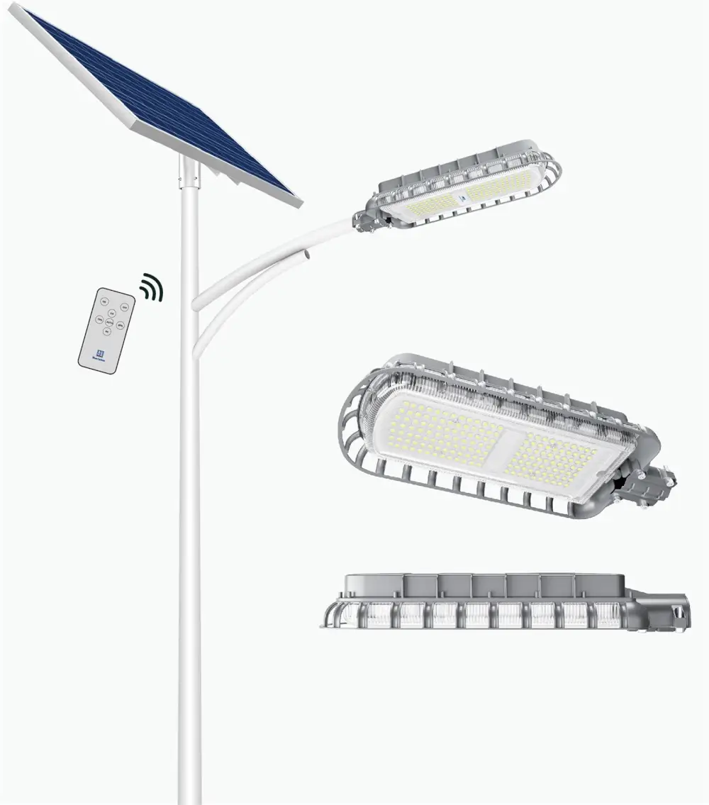 תאורה סולארית King Light 2.0 56W מבית NEWTEC