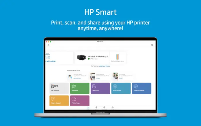 hp smart print app