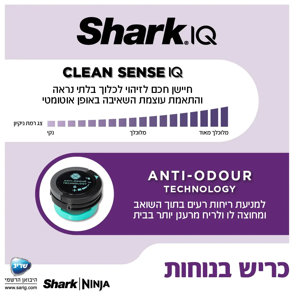 טכנולוגיית ANTI ODOUR 