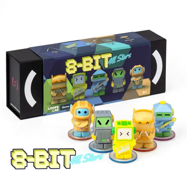 באנדל במת לופים+להקה 8bit Allstar