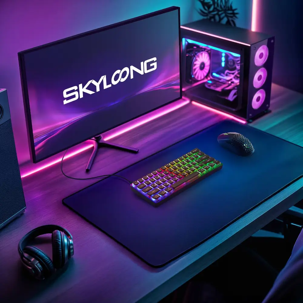 מקלדת מכאנית GK61 מבית Skyloong