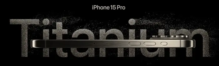 iPhone 15 Pro titanium - אייפון 15 פרו