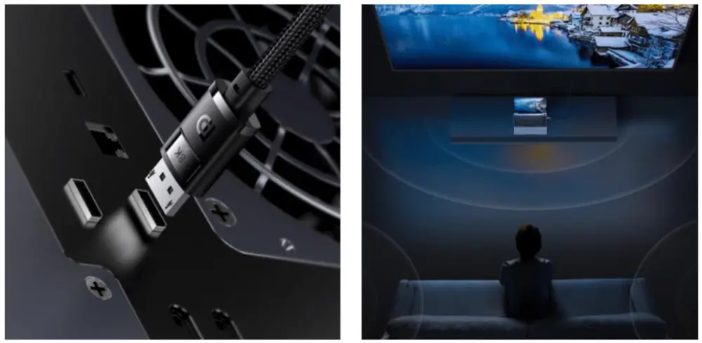 כבל 1.4DP באורך 2 מטר 8K to DP 8K איכות צפייה מדהימה