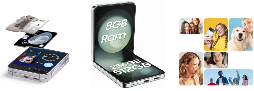 הזיכרון הפנימי הגדול של המכשירים מבטיח ריבוי משימות מהיר, זיכרון פנימי RAM 8GB לביצועים מהירים +Ram להרחבת הזיכרון הפנימי על בסיס נפח אחסון קיים.