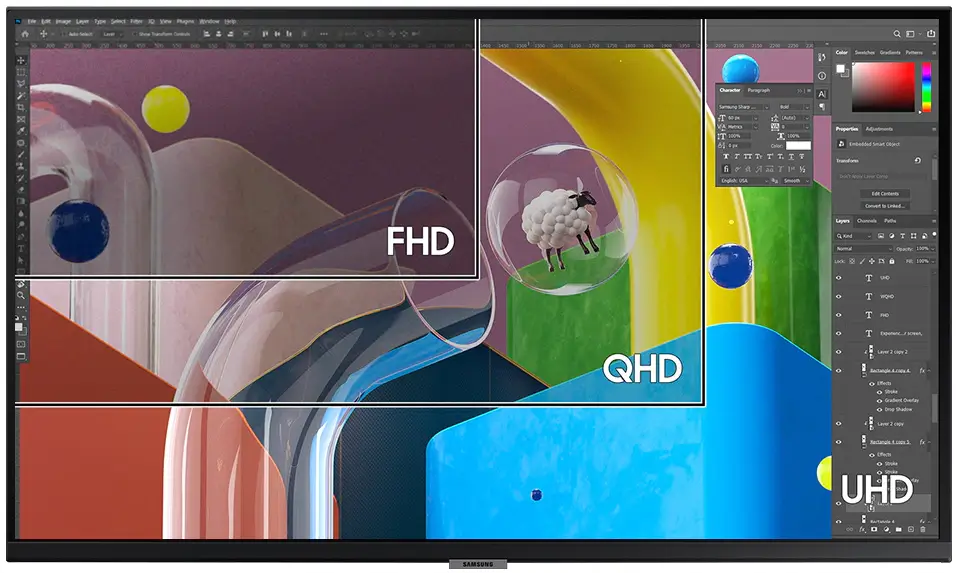מסך מחשב 31.5 ViewFinity S80PB 4K UHD IPS רזולוציה גבוהה