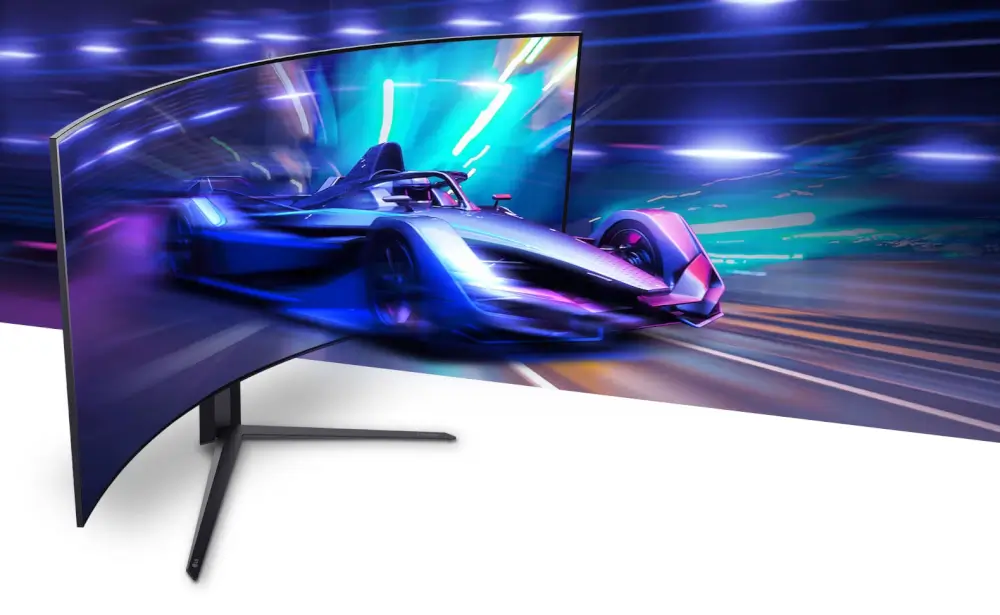 מסך OLED עם קצב רענון של 240 הרץ וזמן תגובה של 0.03 אלפיות השנייה (אפור לאפור)