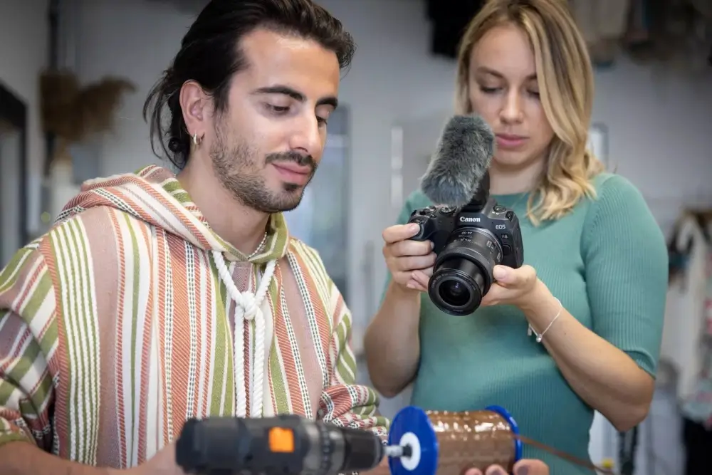 CANON EOS R8 וידאו בפורמט מלא 