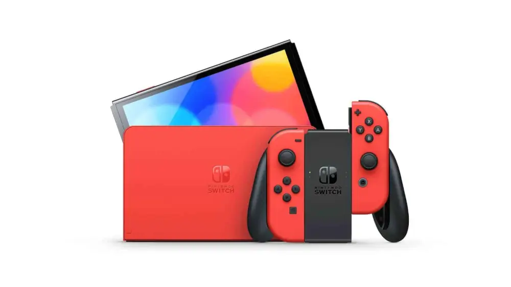 קונסולה ממותגת Mario Red Edition
