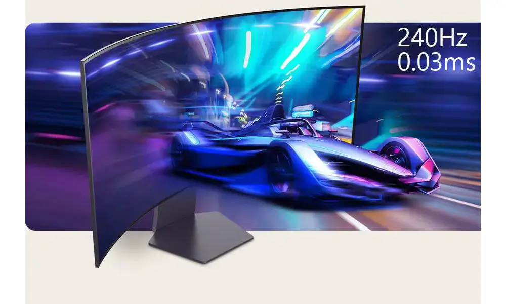 מסך מחשב קעור "45 דגם UltraGear OLED 45GS95QE-B מבית LG