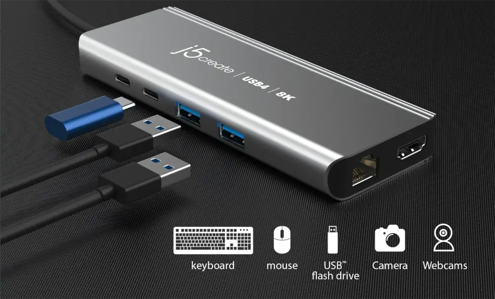 יציאות USB יעילות