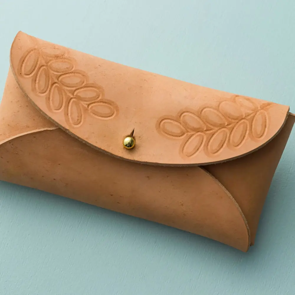 engraving on wallet
