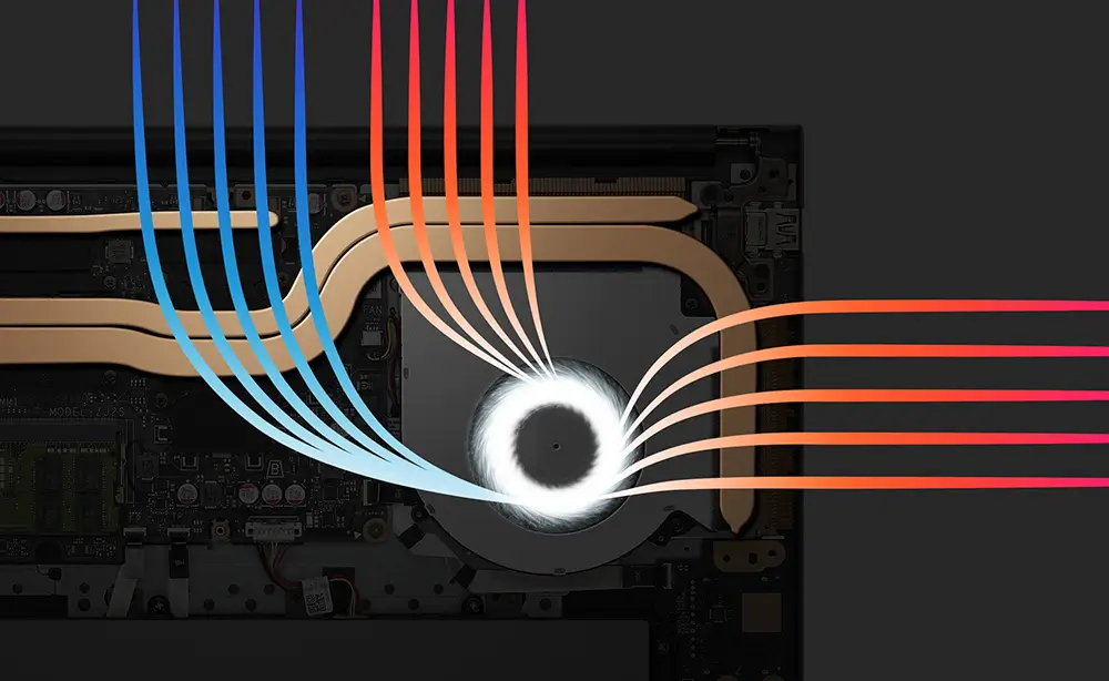 מחשב נייד Vivobook 16X OLED נשאר קריר