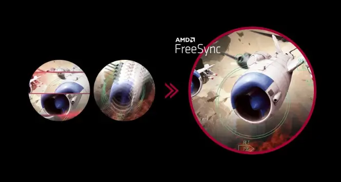 AMD FreeSync תנועה חלקה ומהירה