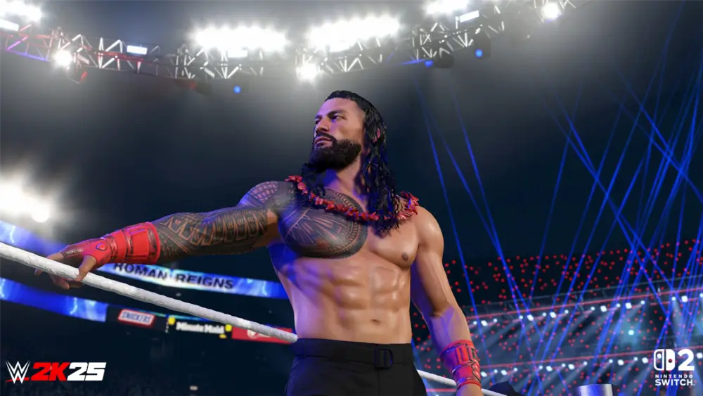 WWE 2K25 Code In Box אחד המתאבקים בזירת הקרב