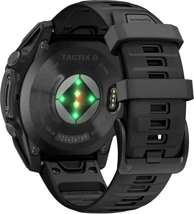 שעון חכם tactix 8 Solar 51mm- תמונה מאחורה