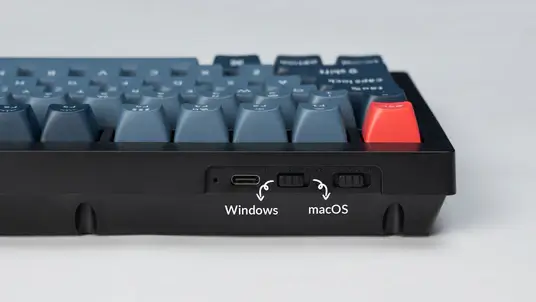 מקלדת אלחוטית מכנית V6 Max QMK/VIA מבית Keychron