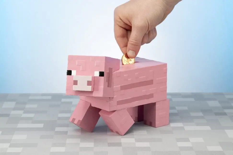 minecraft piggybank