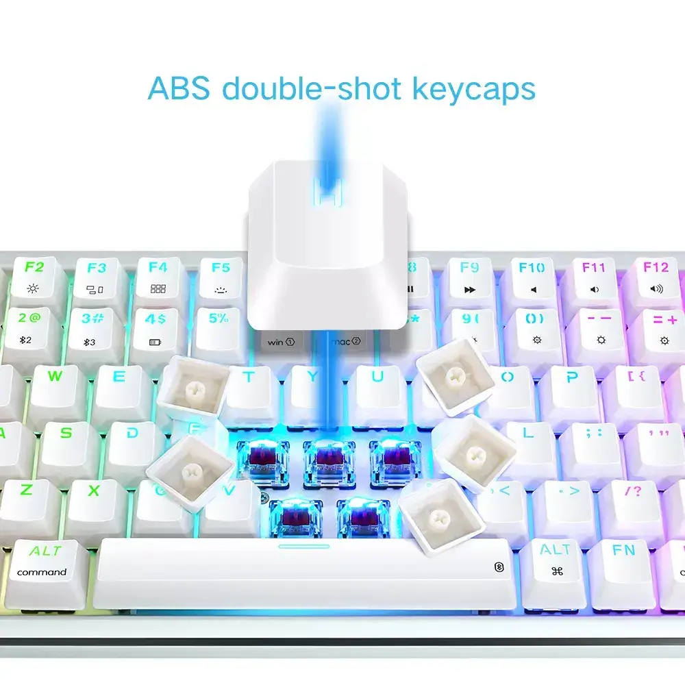 מקלדת גיימינג מכנית חוטית GK-84 מבית SKYLOONG