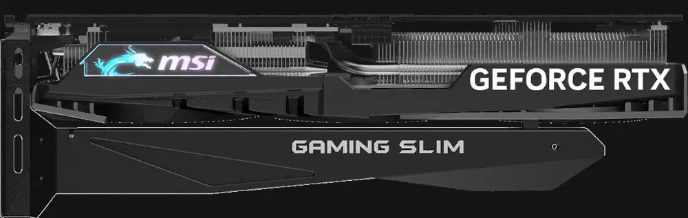 כרטיס מסך דגם&nbsp;GeForce RTX 4070 Ti SUPER 16G GAMING X SLIM מבית MSI