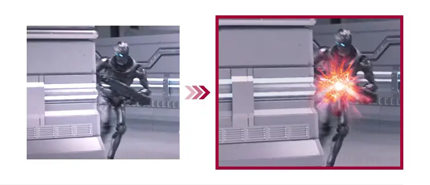 סנכרון פעולה דינמי, תגובה מהירה יותר ליריבים