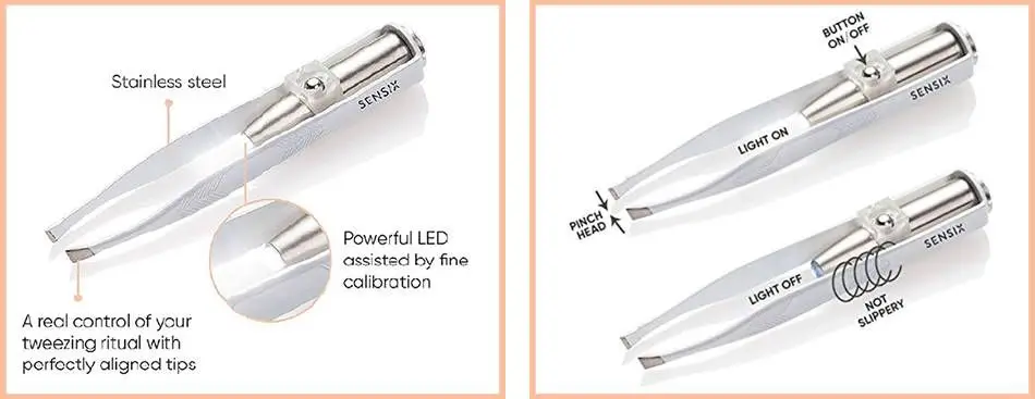 פינצטה מאירה Lumi Tweezers