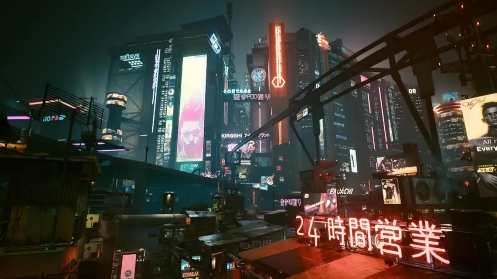 Cyberpunk 2077 Ultimate Edition רחובות נייט סיטי