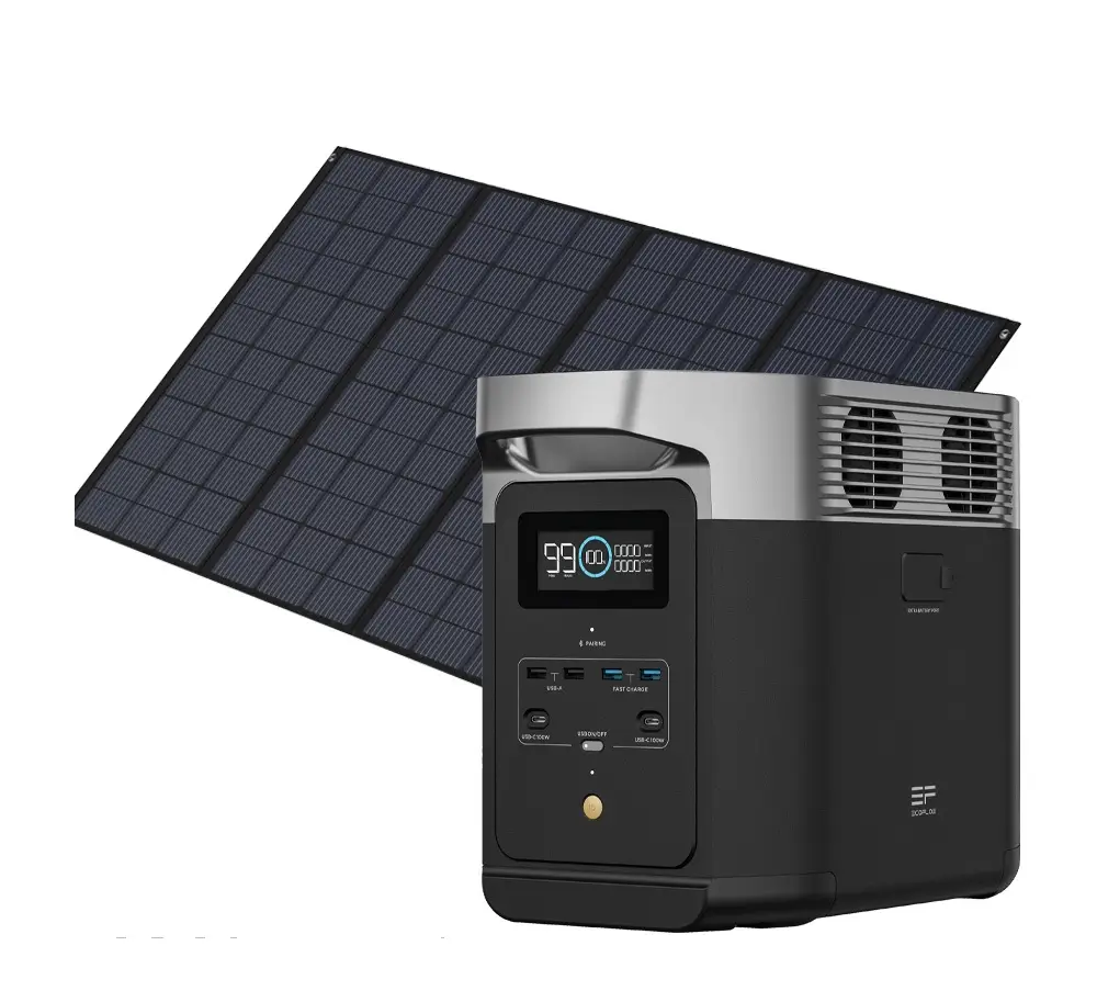 קיט חירות - תחנת כח Ecocamp Delta ערכה מושלמת