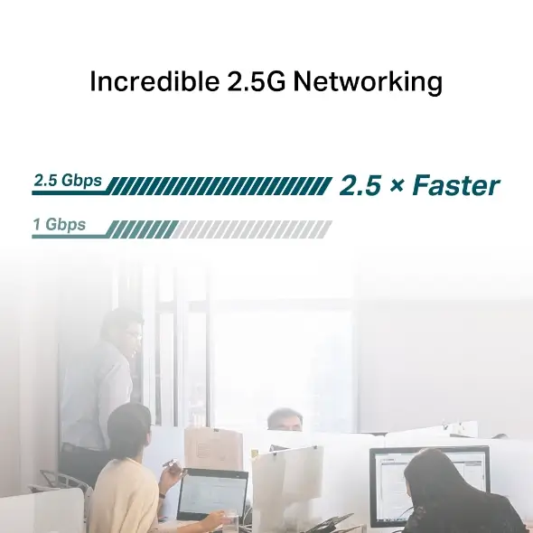 כרטיס רשת TX201 ‏G‏2.5 ‏PCIe מבית TP-Link