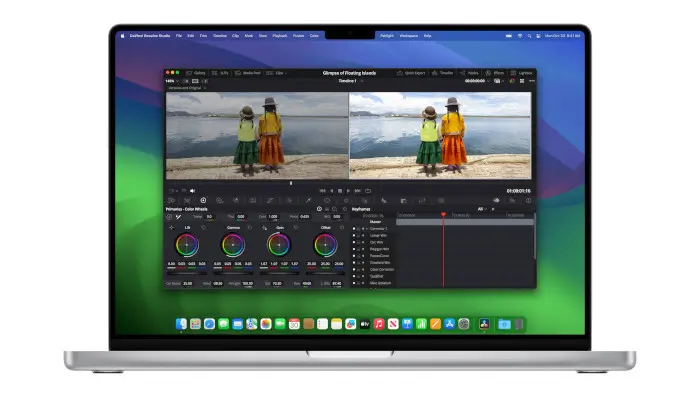 MacBook Pro M3 resolve