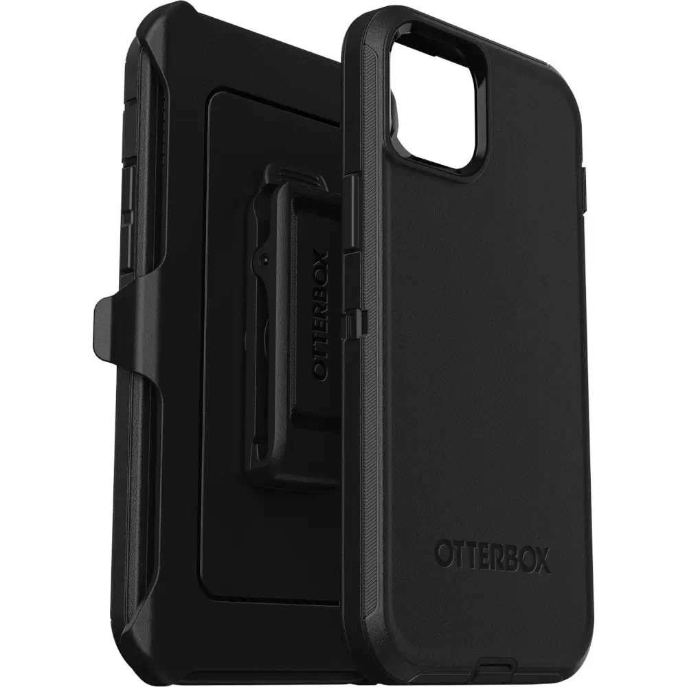 חיפוי שחור Defender iPhone 15 Plus