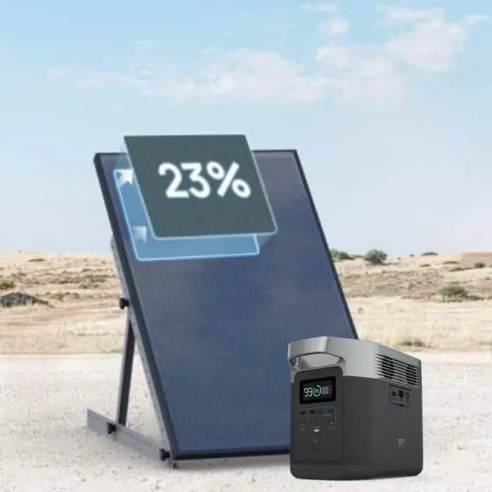 פאנל סולארי קשיח משוריין 400W מבית ECOFLOW