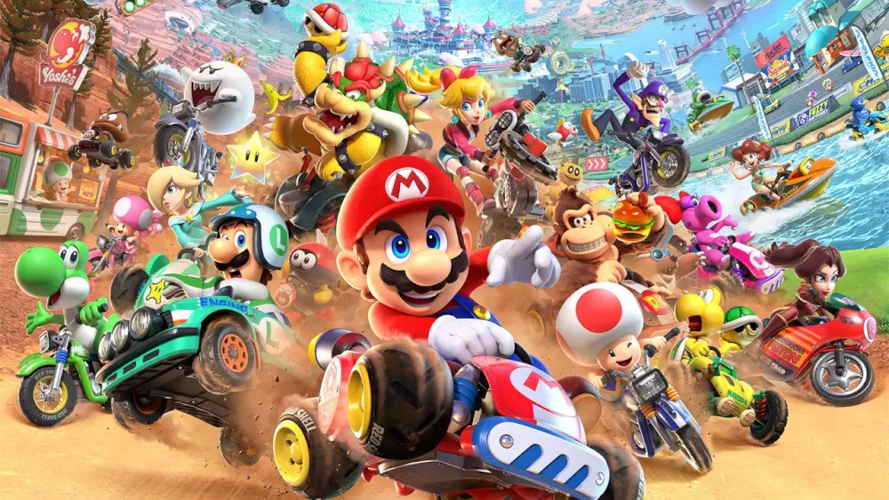 Mario Kart World מריו וחברים