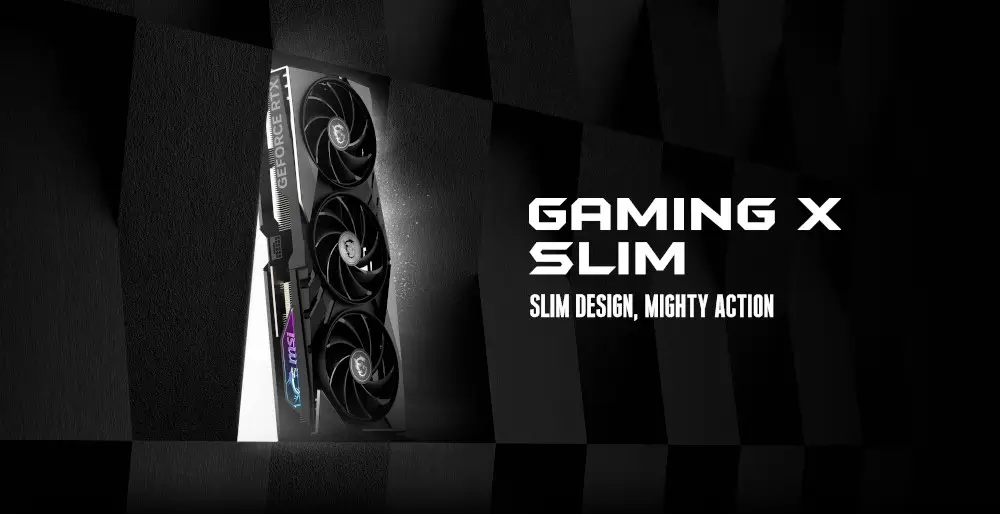 כרטיס מסך דגם&nbsp;GeForce RTX 4070 Ti SUPER 16G GAMING X SLIM מבית MSI