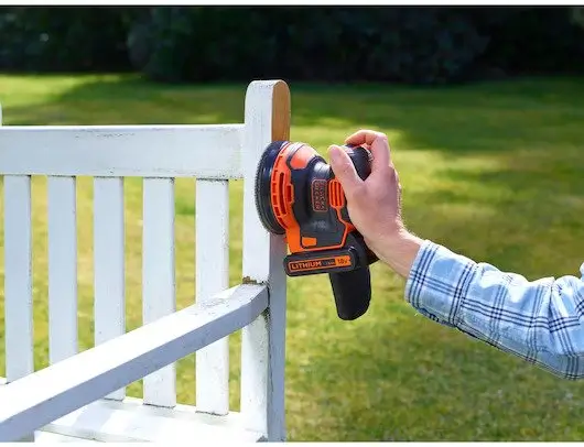 מלטשת אקצנטרית ללא סוללה BDCROS18N-XJ מבית Black & Decker