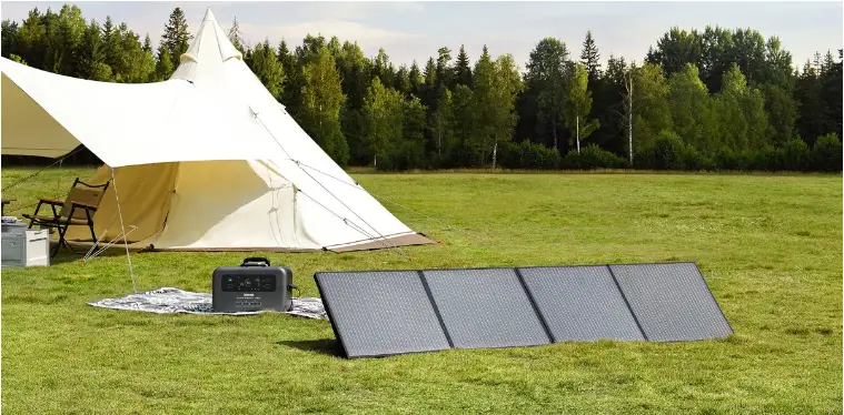 קיט חירות - תחנת כח Ecocamp Delta טעינה חכמה מהשמש